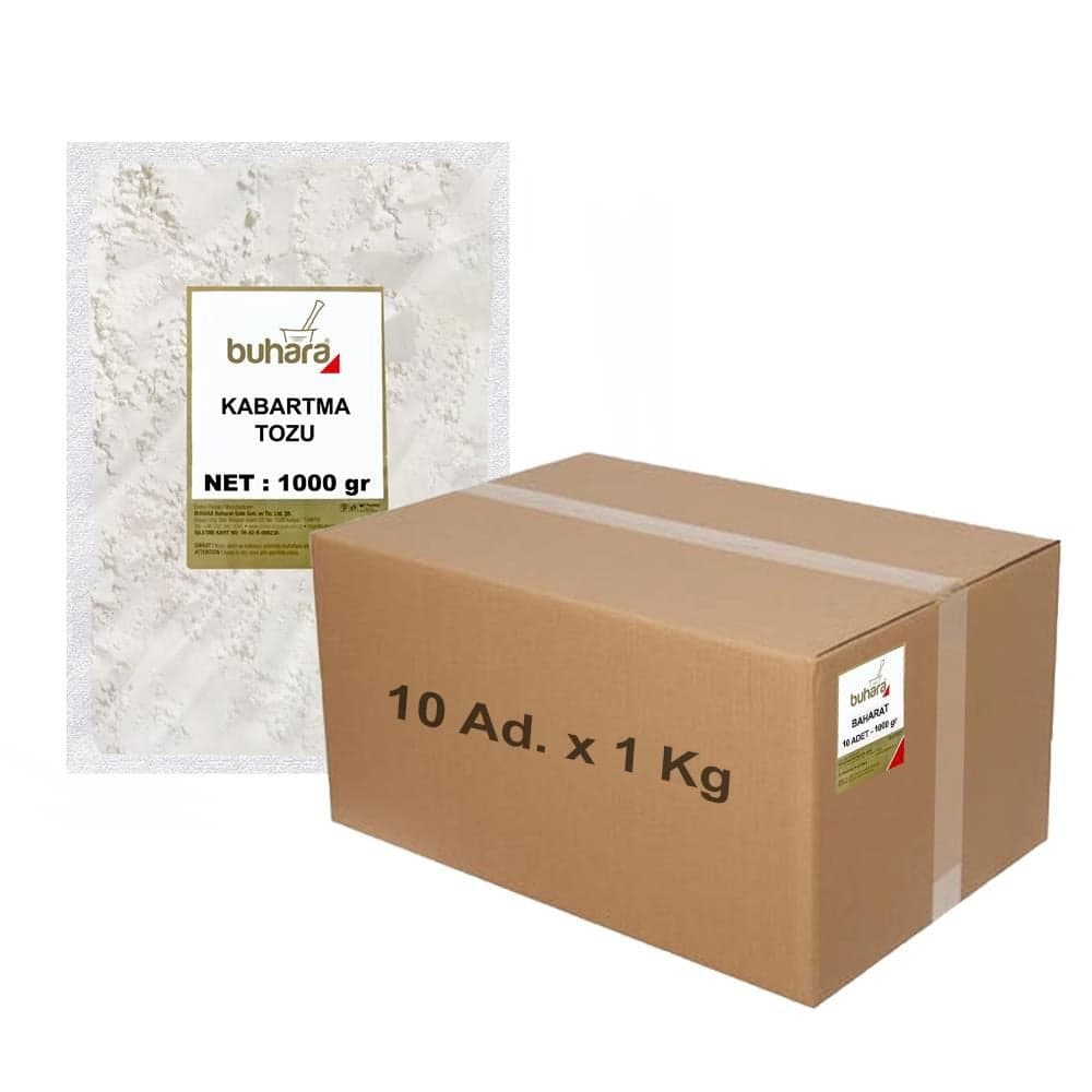 BUHARA TOPTAN HAMUR KABARTMA TOZU 1 KG x 10 Ad - 10 KG
