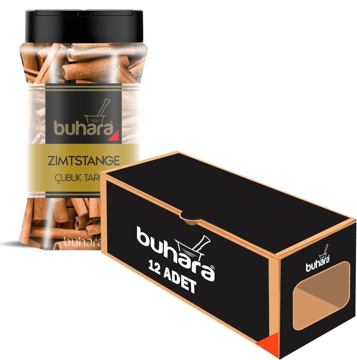 BUHARA TOPTAN KABUK TARÇIN 60 GR x 12 Ad. PET