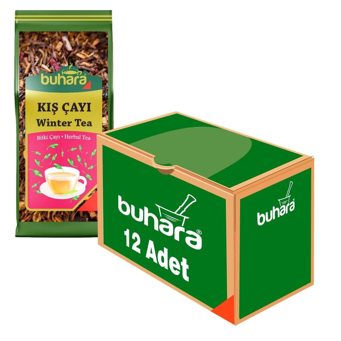 BUHARA TOPTAN KIŞ ÇAYI 100 GR. x 12 AD.