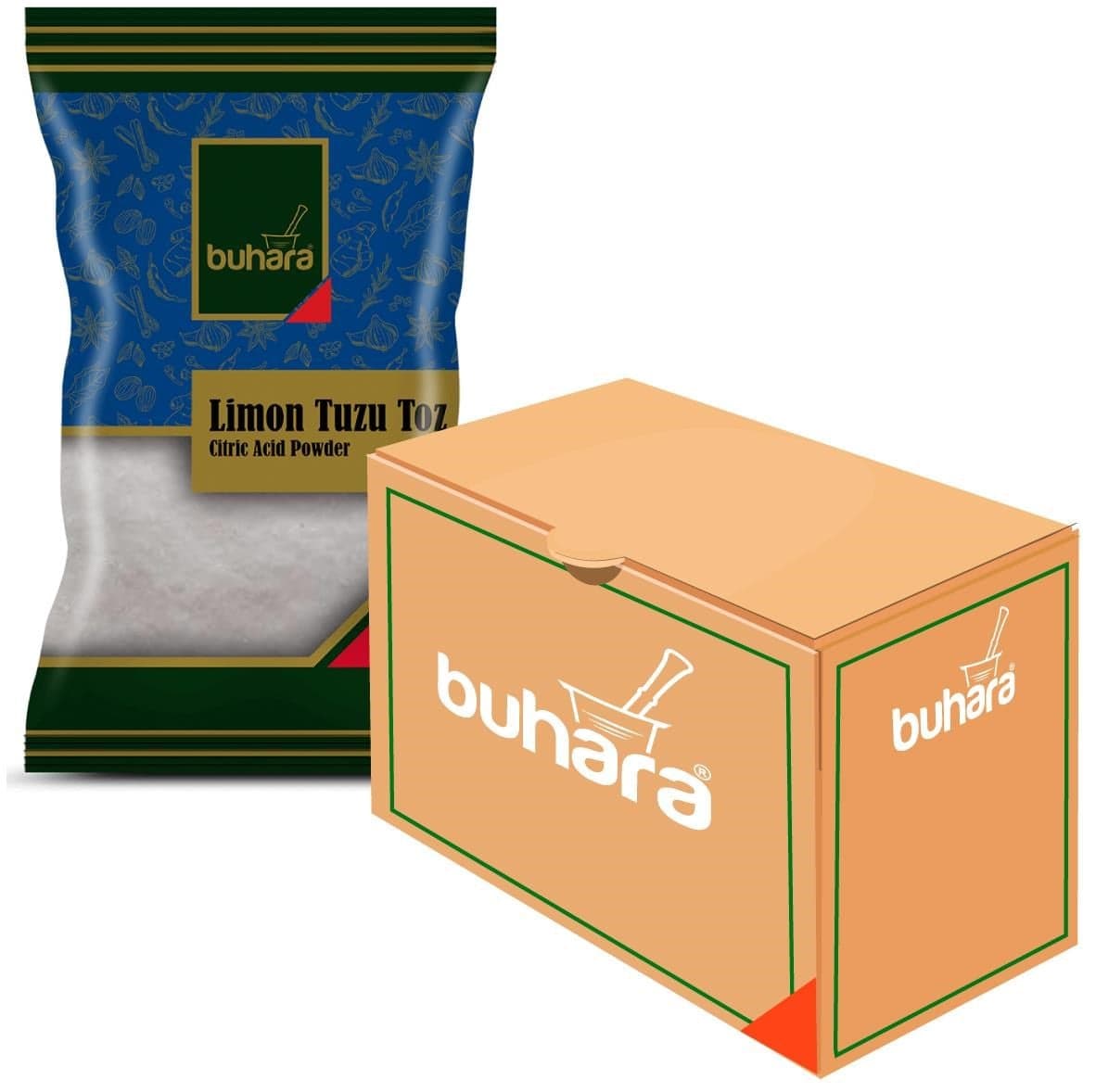 BUHARA TOPTAN LİMON TUZU 200 GR x 12 Ad.