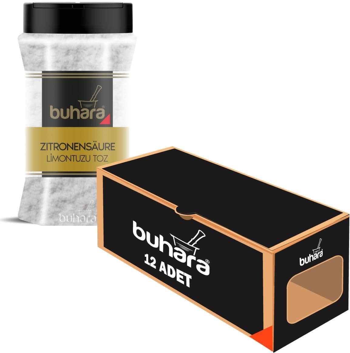 BUHARA TOPTAN LİMON TUZU 300 GR x 12 Ad. PET