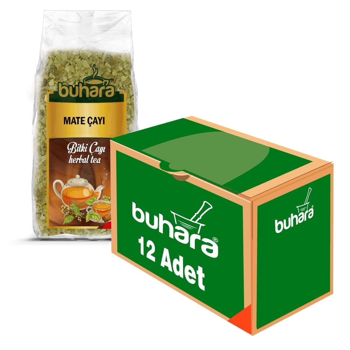 BUHARA TOPTAN MATE ÇAYI 80 GR. x 12 AD.