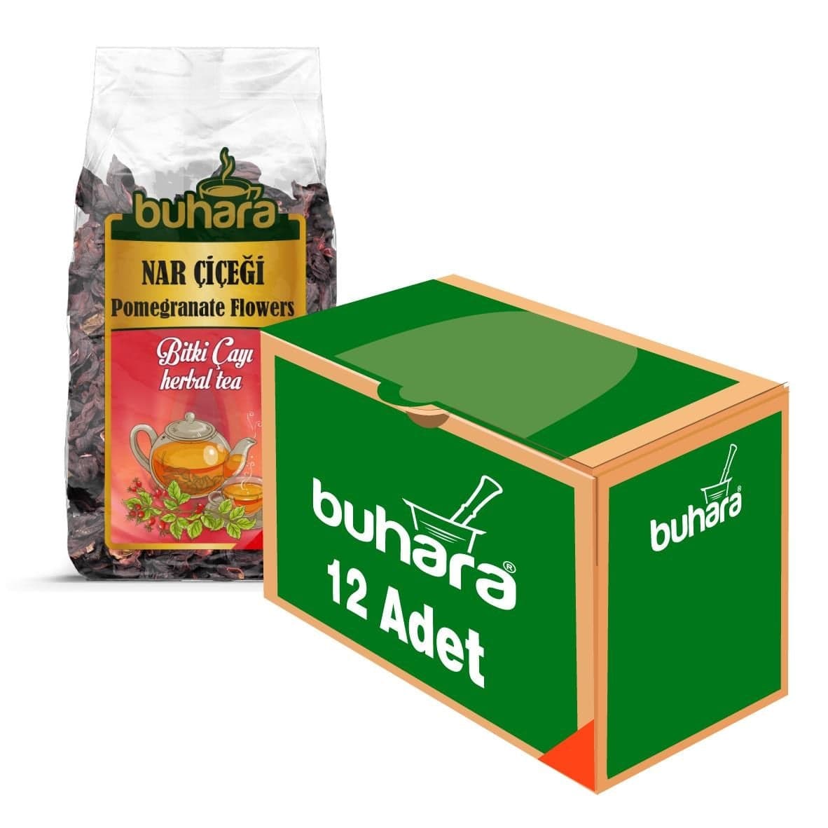 BUHARA TOPTAN NAR ÇİÇEĞİ 70 GR. x 12 AD.