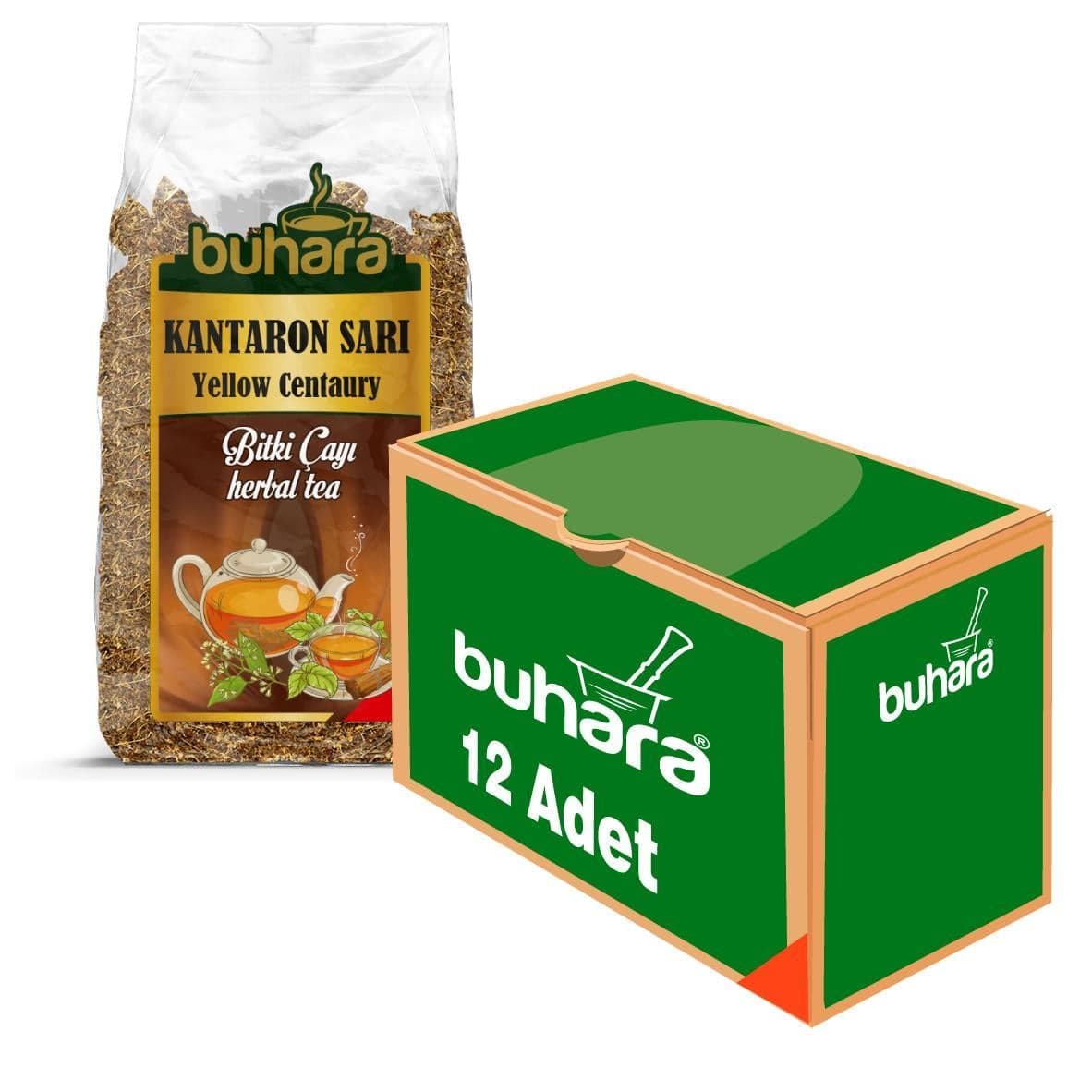 BUHARA TOPTAN SARI KANTARON ÇAYI 30 GR. x 12 AD.