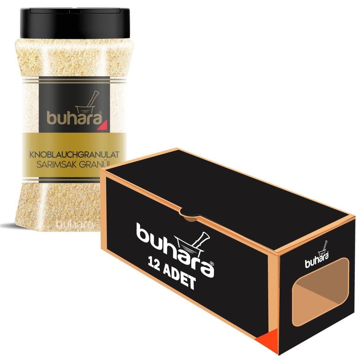 BUHARA TOPTAN SARIMSAK GRANÜL 180 GR x 12 Ad. PET