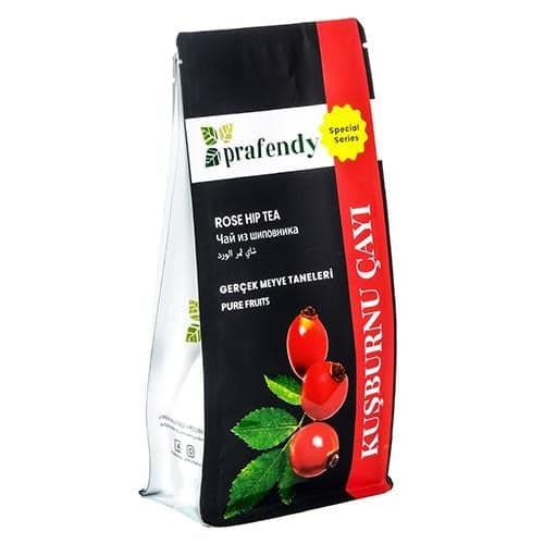 Prafendy Kuşburnu Çayı 250g - Gerçek Meyve Taneli