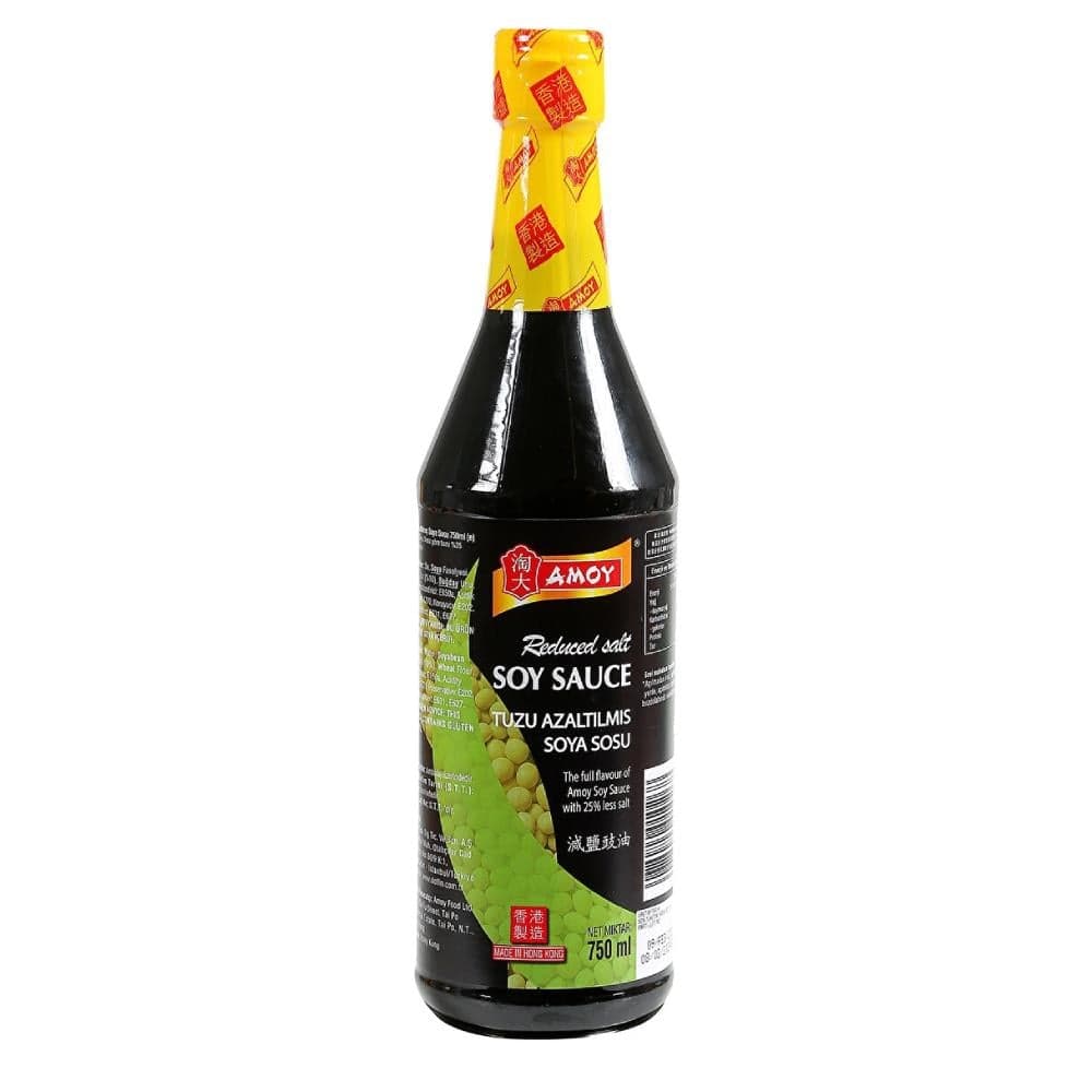 Amoy Tuzu Azaltılmış Soya Sosu Sauce 750 ml (900 Gr)