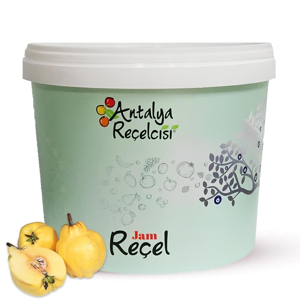 Antalya Reçelcisi Ayva Reçeli 5 kg Plastik Kova