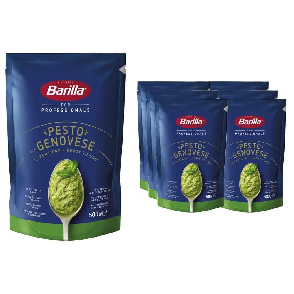 Barilla Pesto Genovese Makarna Sosu 500g x 6 Adet