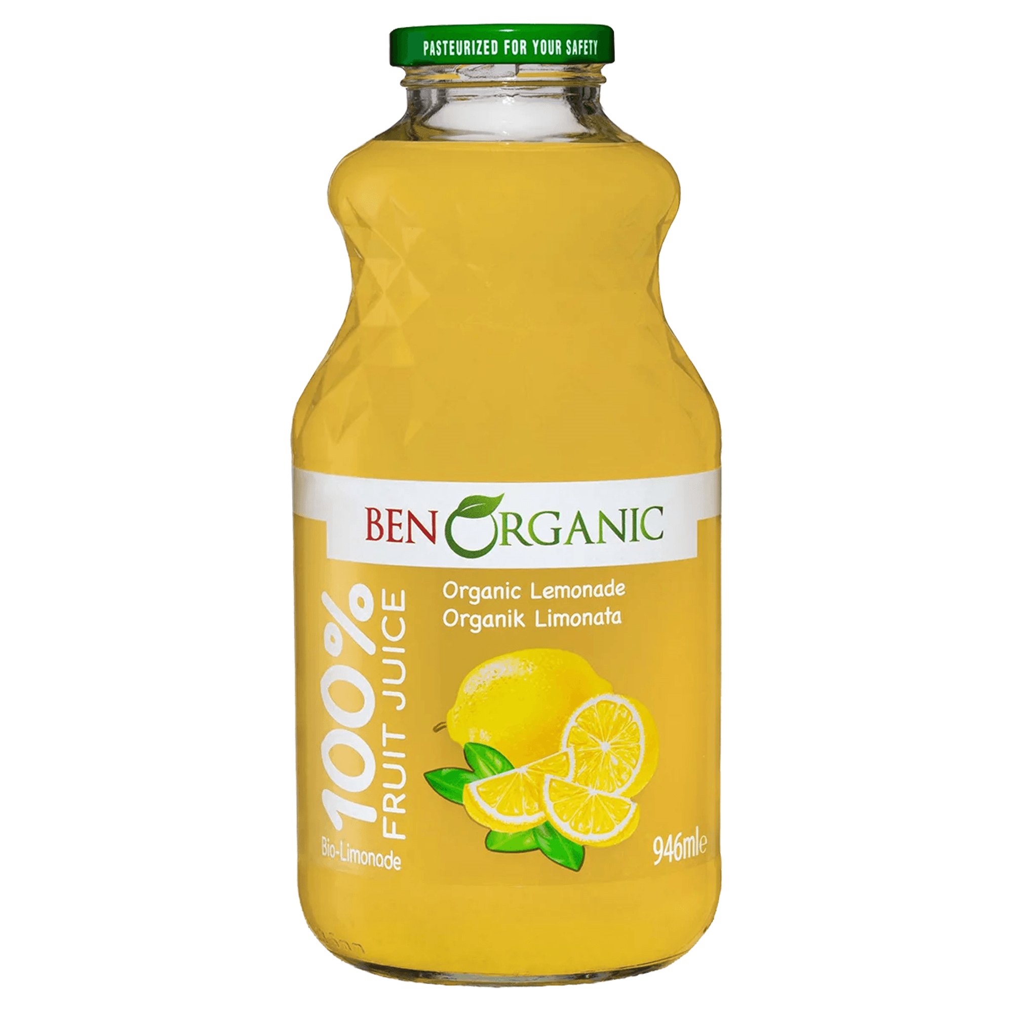 BEN ORGANIC Organik Limonata Suyu 946 ml