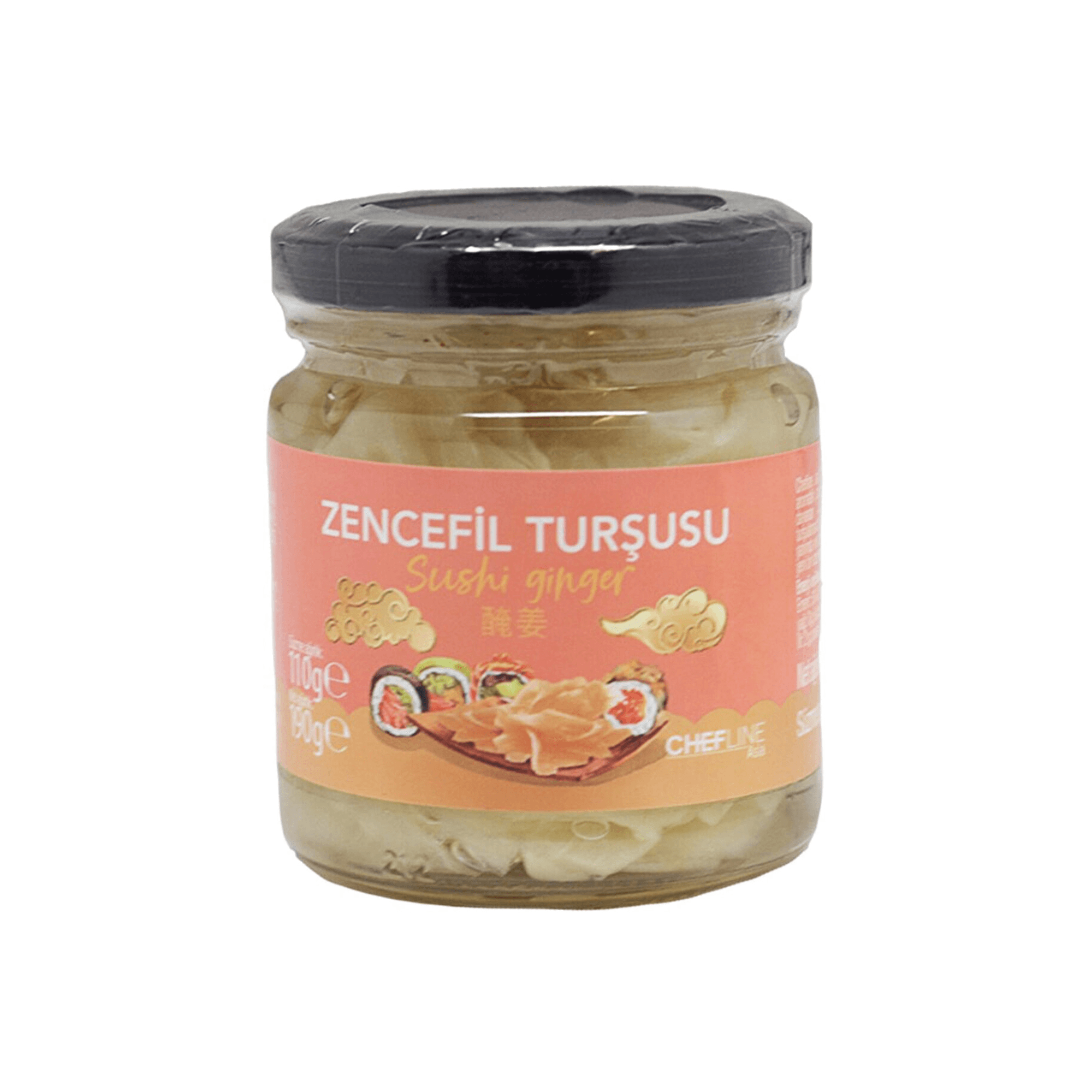 Chefline Asia Beyaz Zencefil Turşusu 190 g