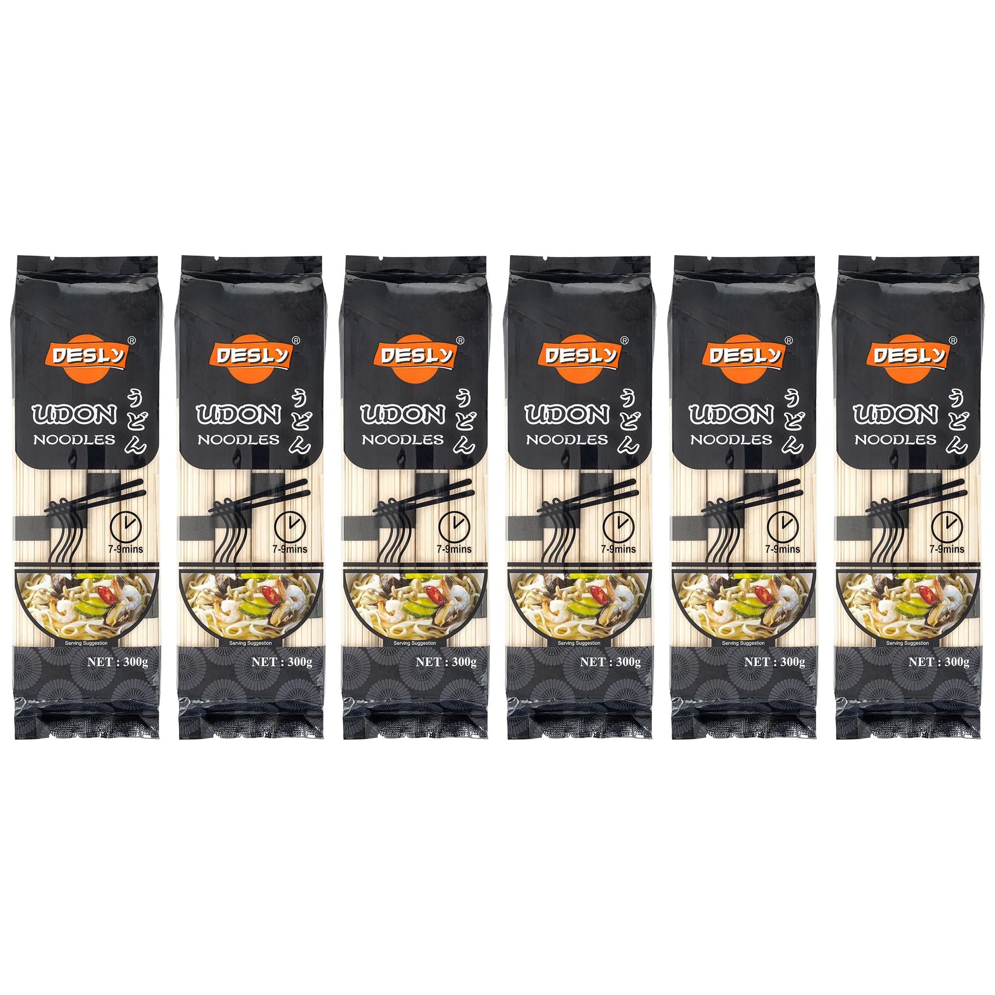 DESLY UDON Noodle 300g x 6 Adet