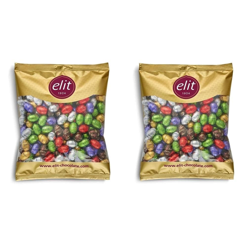 Elit Çikolata Chocoeggy Sütlü Yumurta Çikolata 1kg x 2 Adet Glutensiz