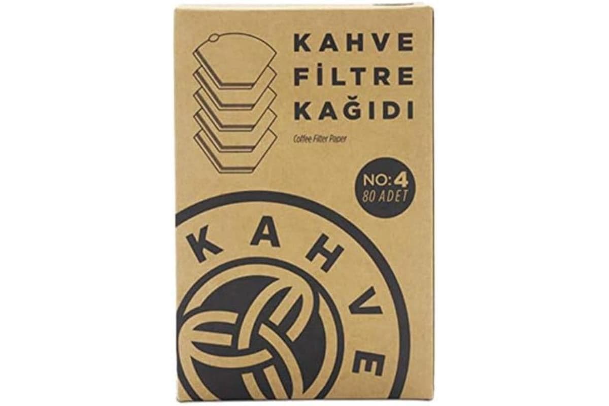 Kahve Dünyası Filtre Kahve Kağıdı No:4 80 Adet