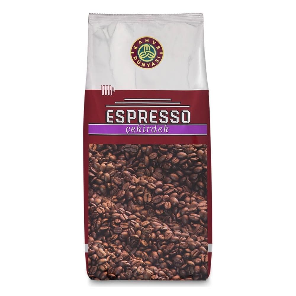 Kahve Dünyası Espresso Kavrulmuş Kahve Çekirdeği 1Kg
