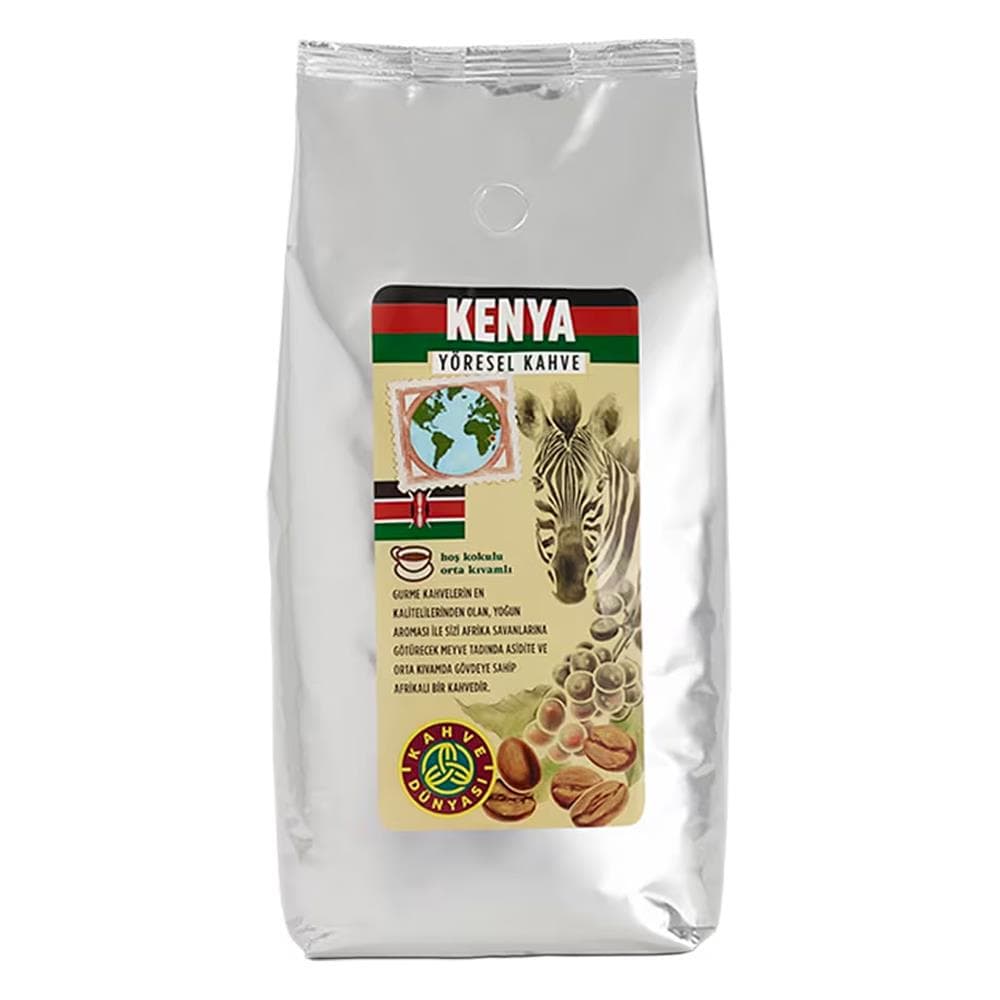 Kahve Dünyası Kenya Yöresel Çekirdek Filtre Kahve 1Kg