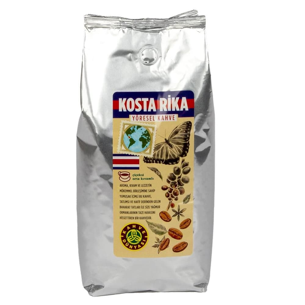 Kahve Dünyası Kosta Rika Yöresel Çekirdek Filtre Kahve 1000gr