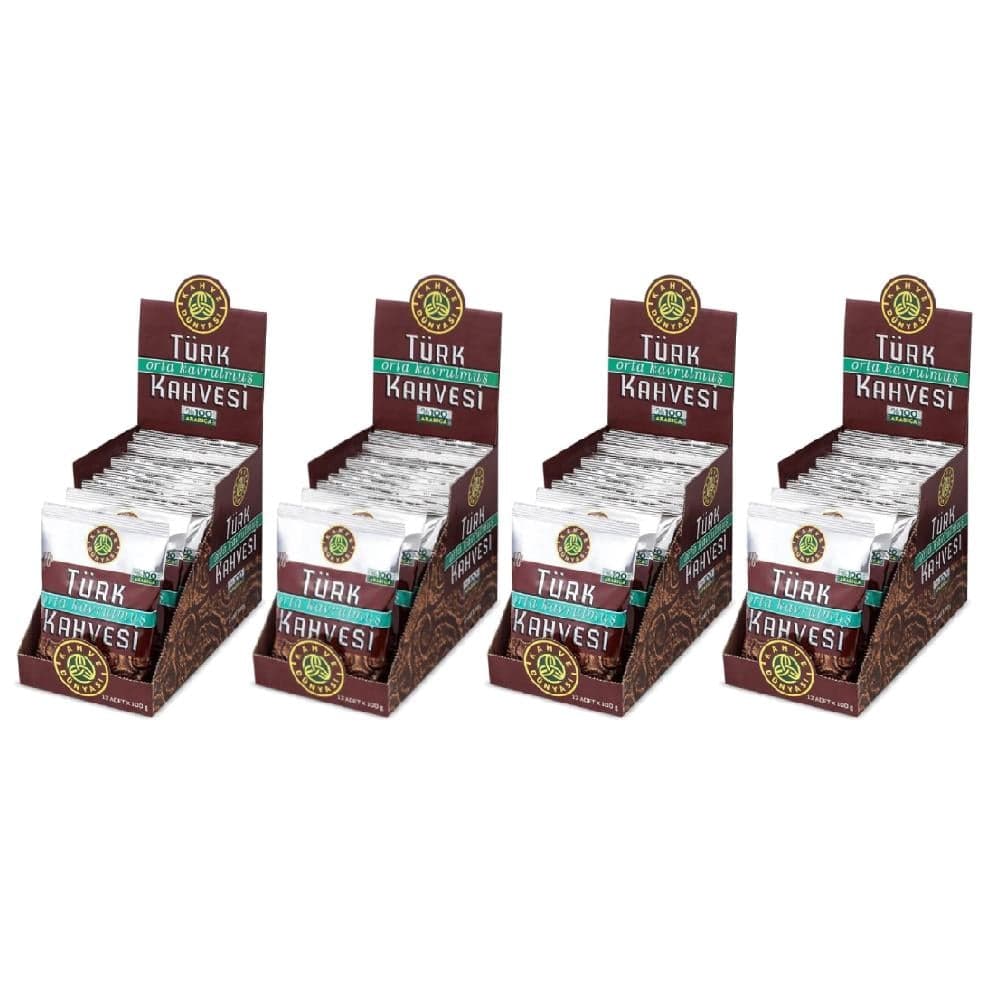 Kahve Dünyası Orta Kavrulmuş Türk Kahvesi 100 Gr. x 48 Adet