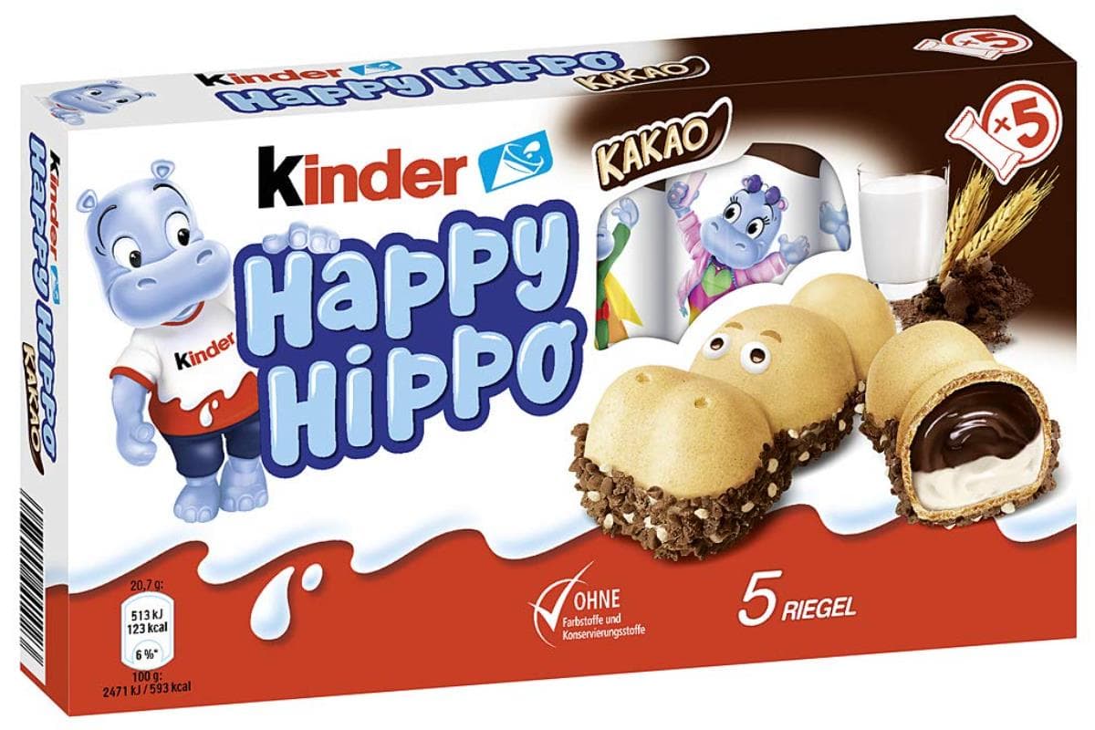 Kinder Happy Hippo 5'li 103,5g