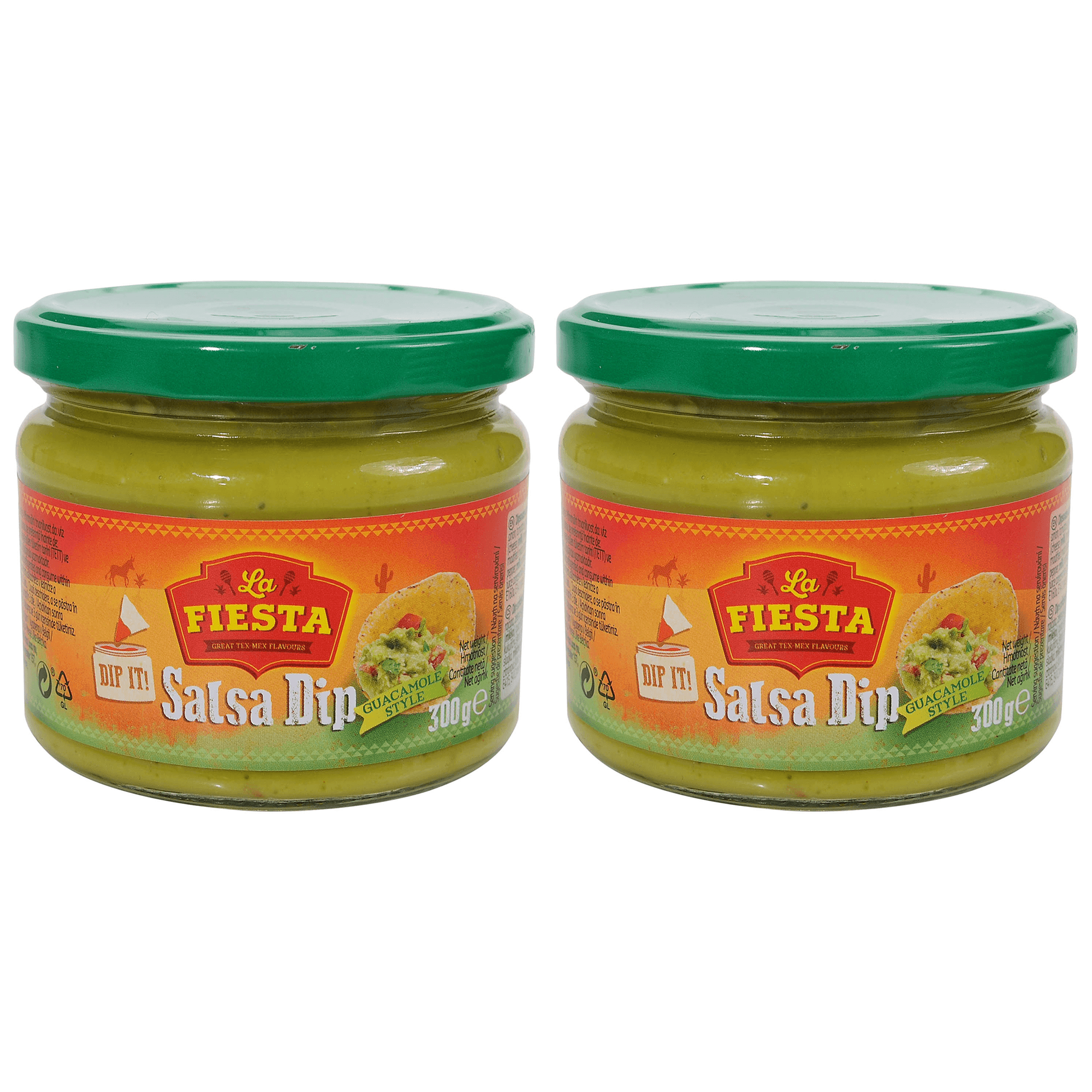 La Fiesta Guacamole Salsa Dip Sos 300 g x 2 Adet