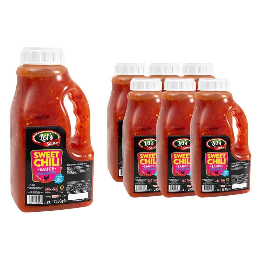 Let's Sauce Sweet Chili Sos 2500 G x 6 Adet