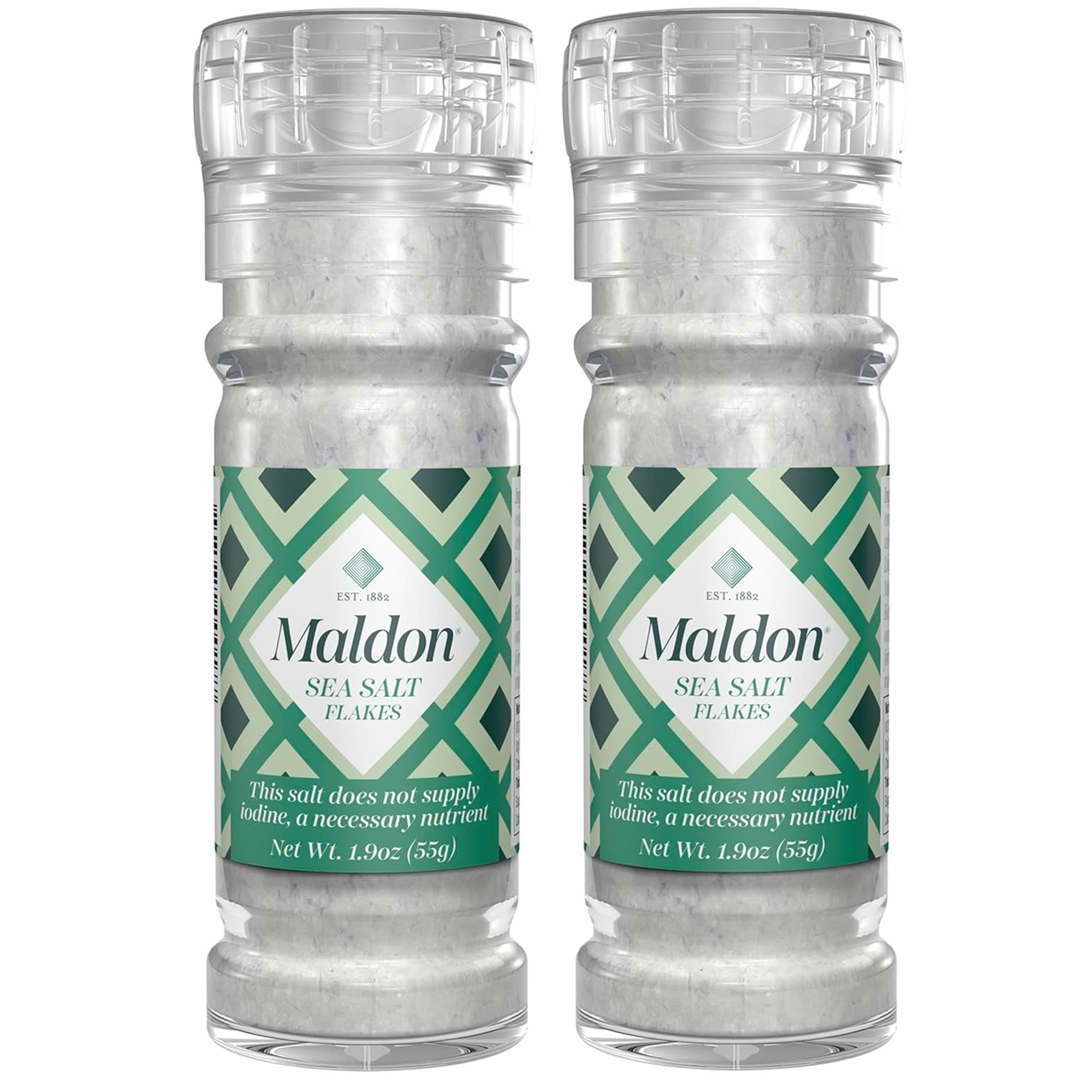 Maldon Sea Salt Flakes Deniz Tuzu Kristalleri Değirmen 55 g x 2 Adet