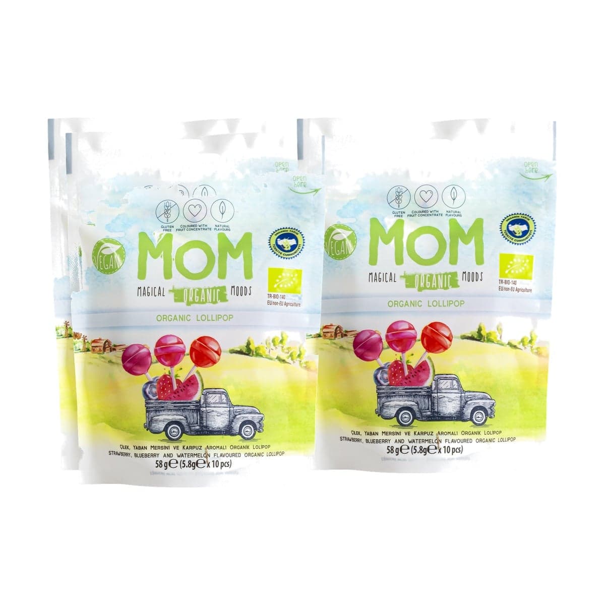 MOM Magical Organic Moods Lolipop 5,8gr x 3 Adet