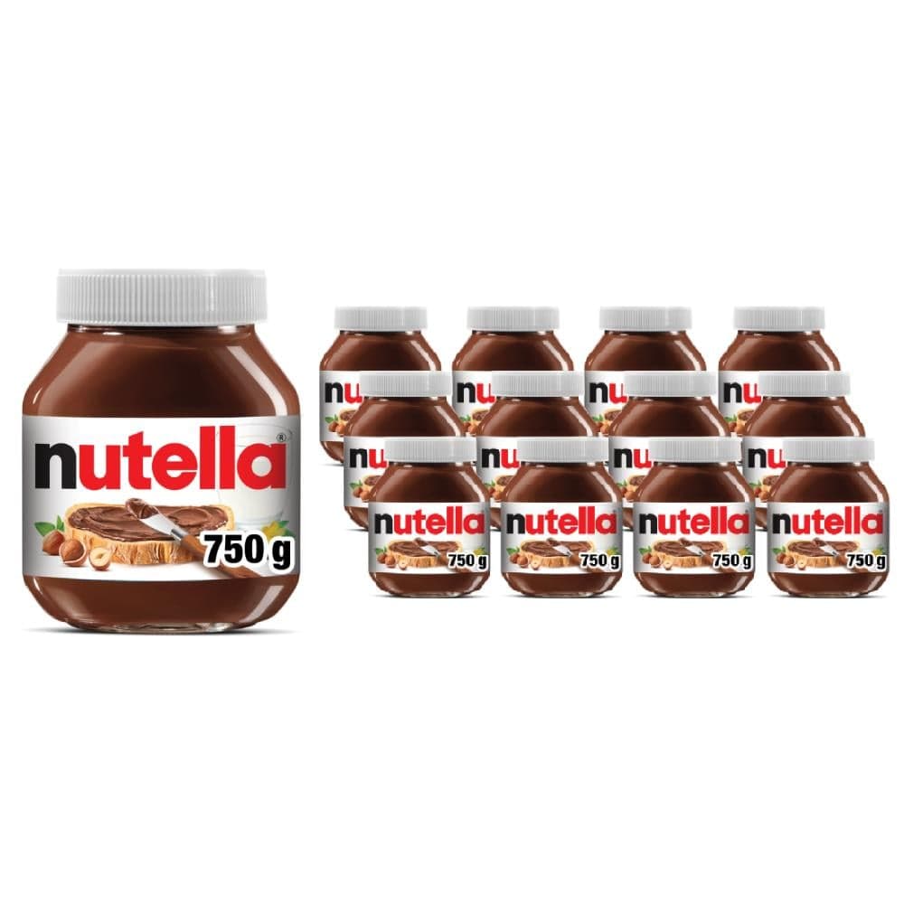 Nutella Kakaolu Fındık Kreması 750g x 12 Adet