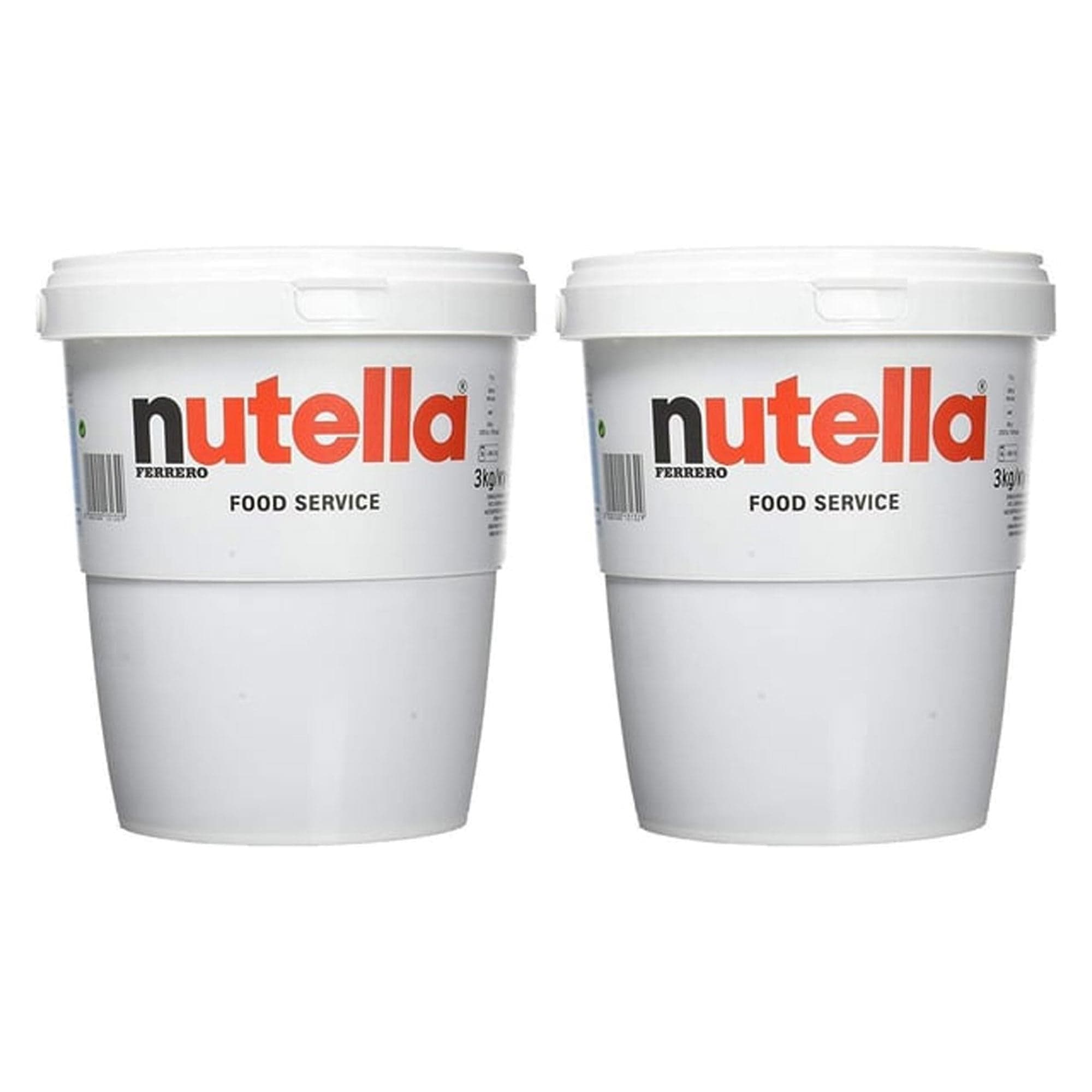 Nutella Kakaolu Fındık Kreması Food Service 2 x 3 KG Kova