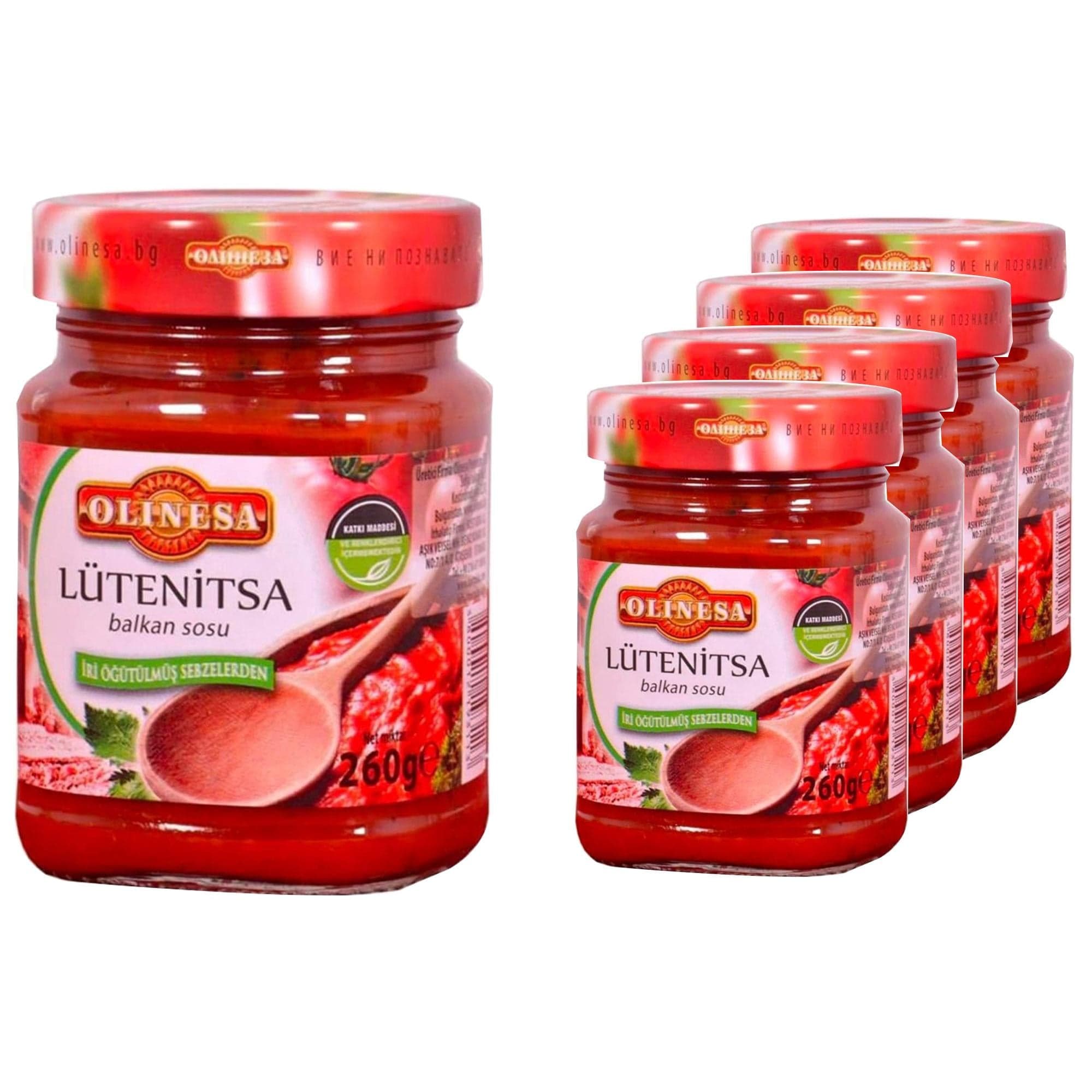 Olinesa Lütenitsa Balkan Sosu 260g x 4 Adet