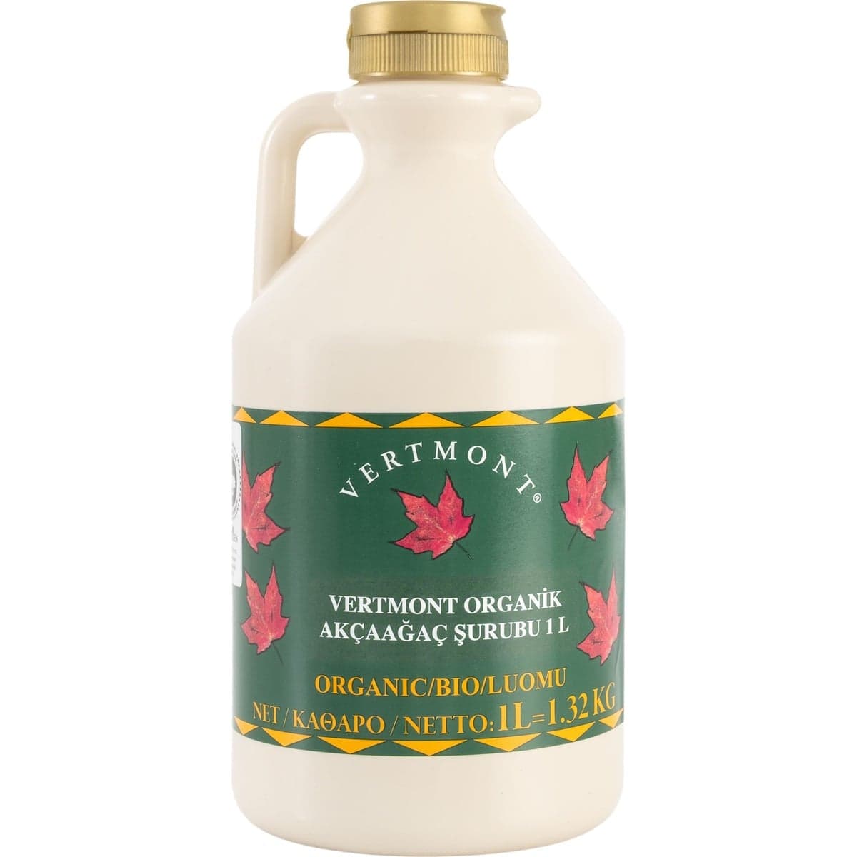 Vertmont Organik Akçaağaç Şurubu 1 Litre (1,32 Kg)