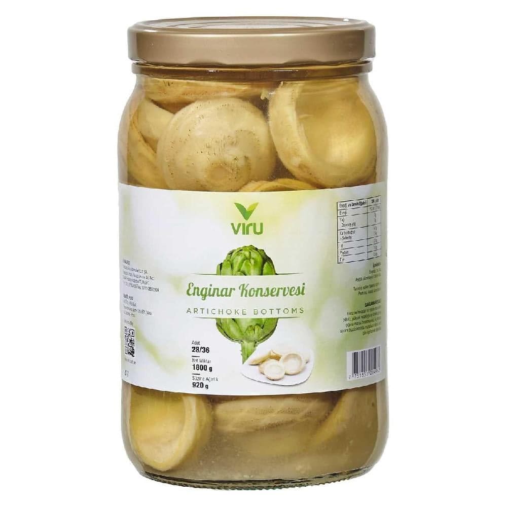Viru Çanak Enginar Konservesi 1,8KG