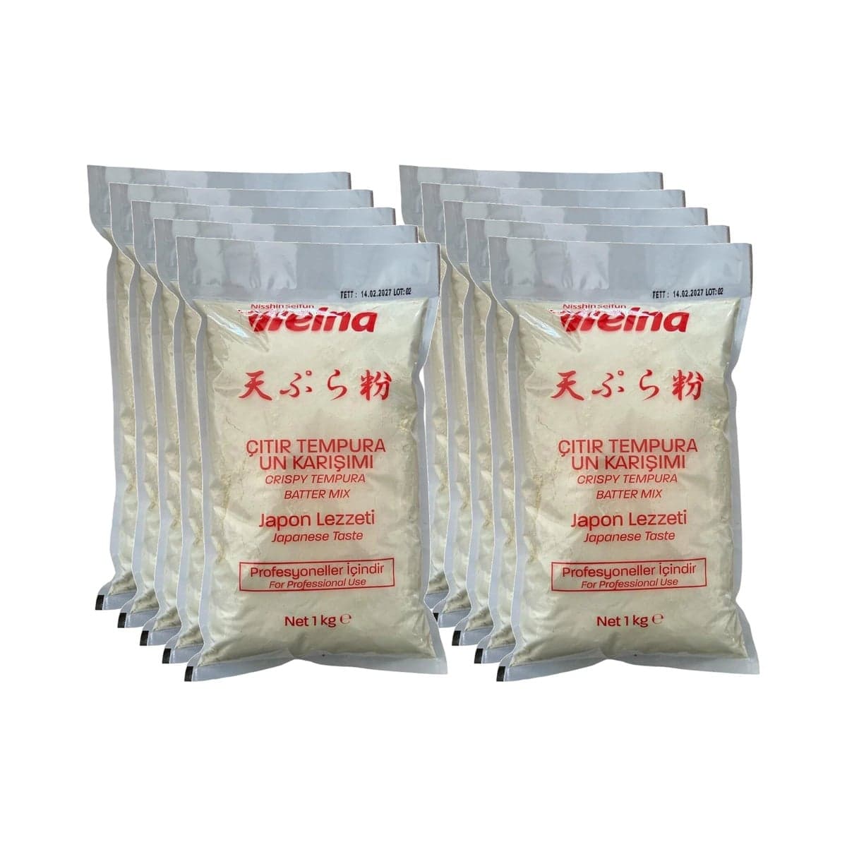 Welna Profesyonel Çıtır Tempura Un Karışımı 1 kg x 10 Adet (Koli)