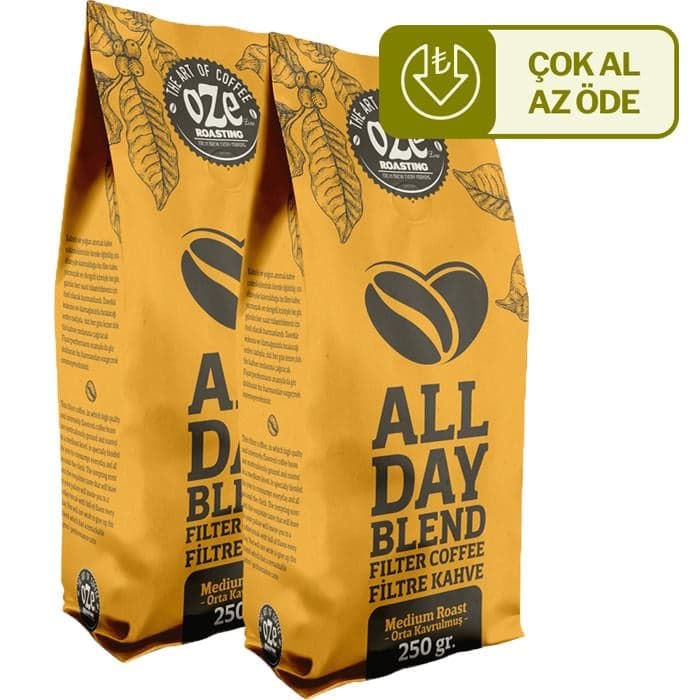 All Day Blend Filtre Kahve 2'li 250G