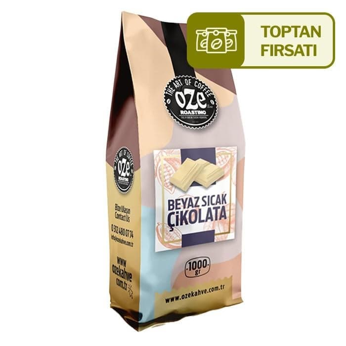 Beyaz Sıcak Çikolata Tozu 1000G