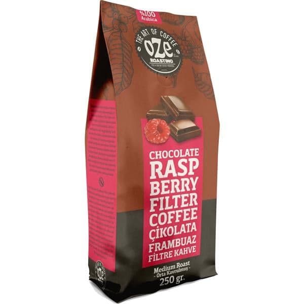 Çikolata Frambuaz Aromalı Filtre Kahve 250G