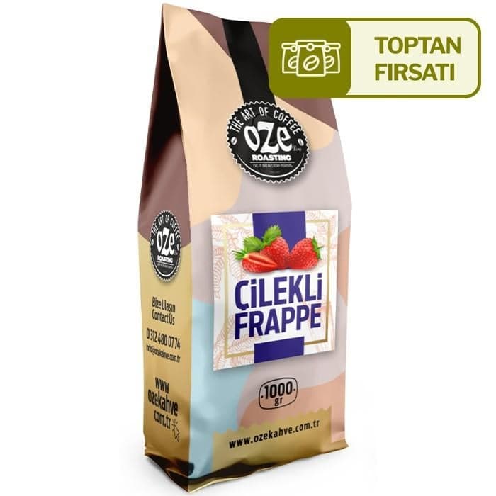 Çilekli Frappe Tozu 1000G