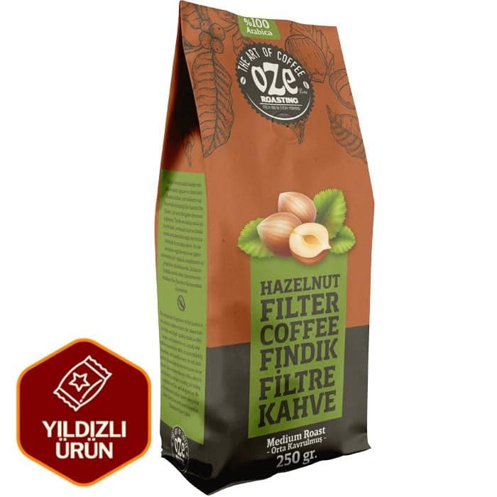 Fındık Aromalı Filtre Kahve 250G