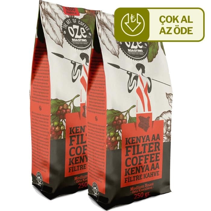 Kenya AA Filtre Kahve 2'li 250G