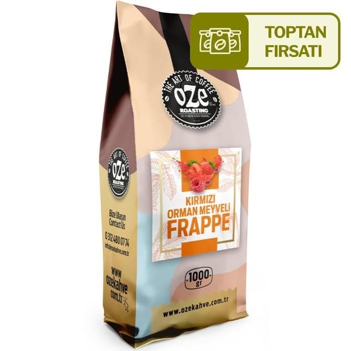 Kırmızı Orman Meyveli Frappe Tozu 1000G