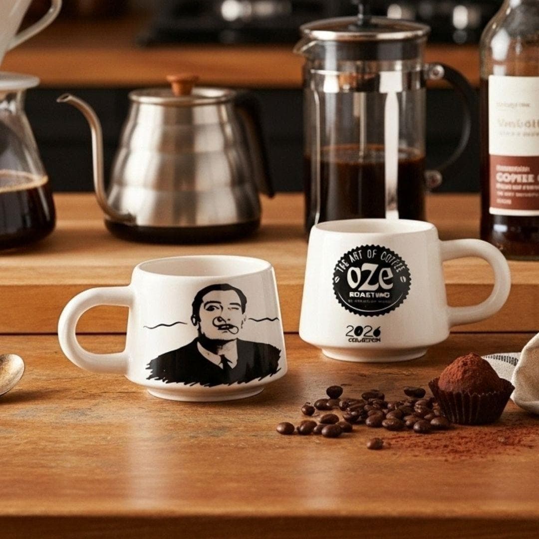 Oze® Collection Seramik Fincan - 2'li Set