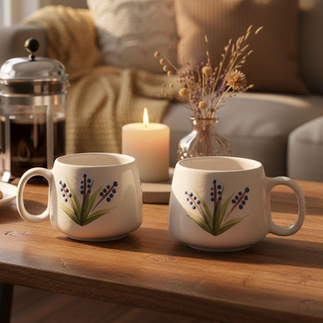 Oze Seramik Fincan 2'li Set – No: 02