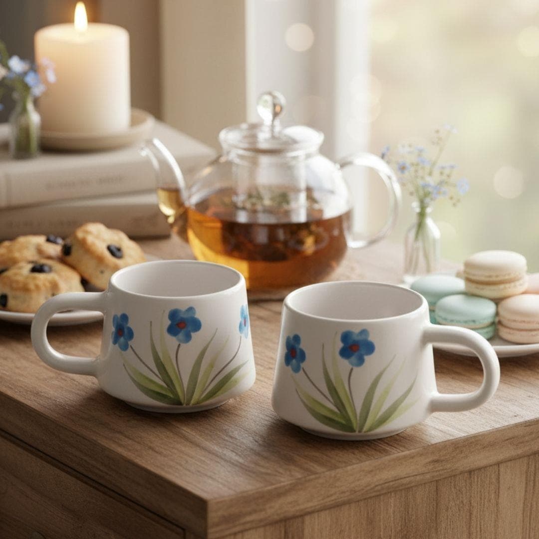 Oze Seramik Fincan 2'li Set – No: 05