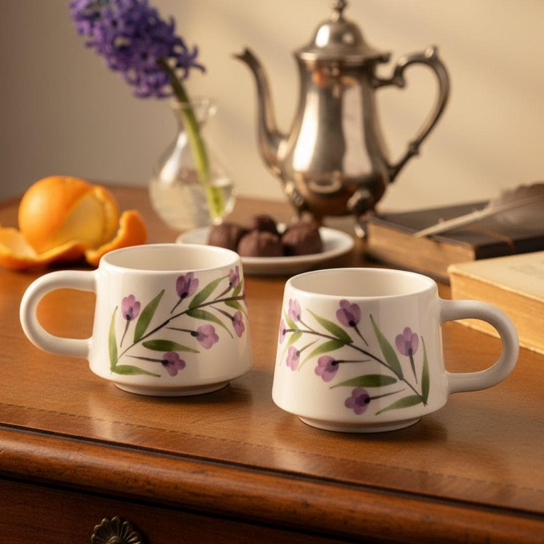 Oze Seramik Fincan 2'li Set – No: 09