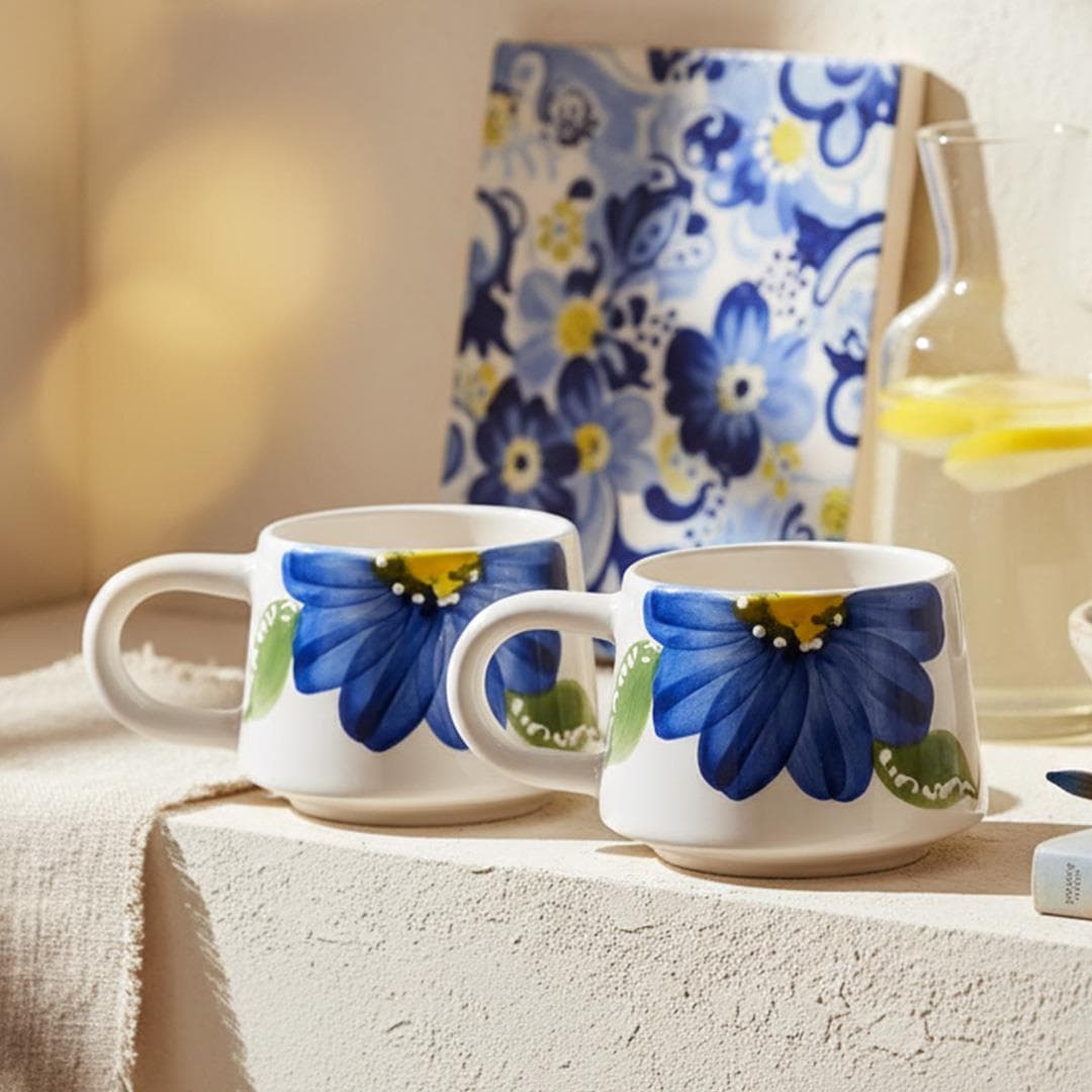 Oze Seramik Fincan 2'li Set – No: 12