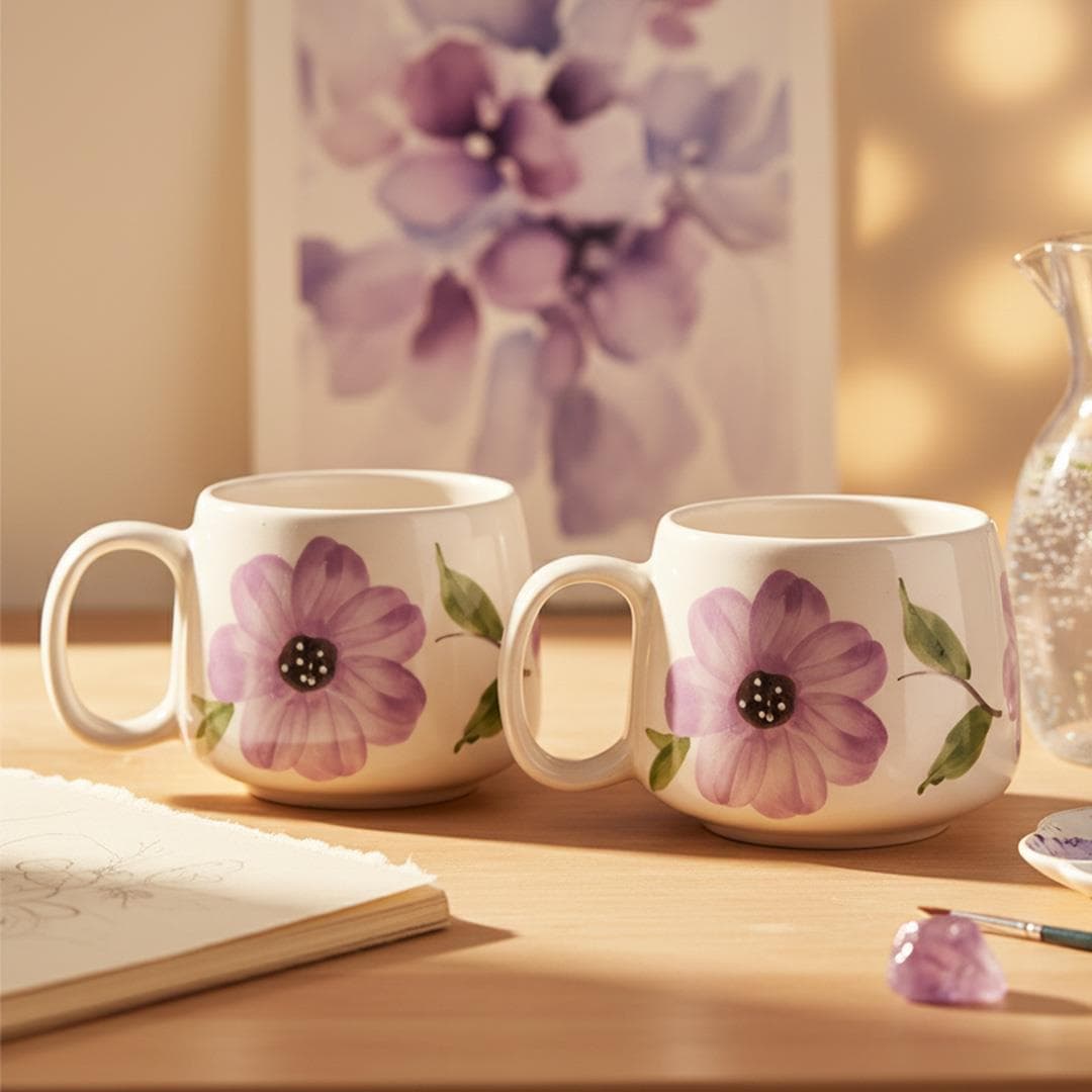 Oze Seramik Fincan 2'li Set – No: 13