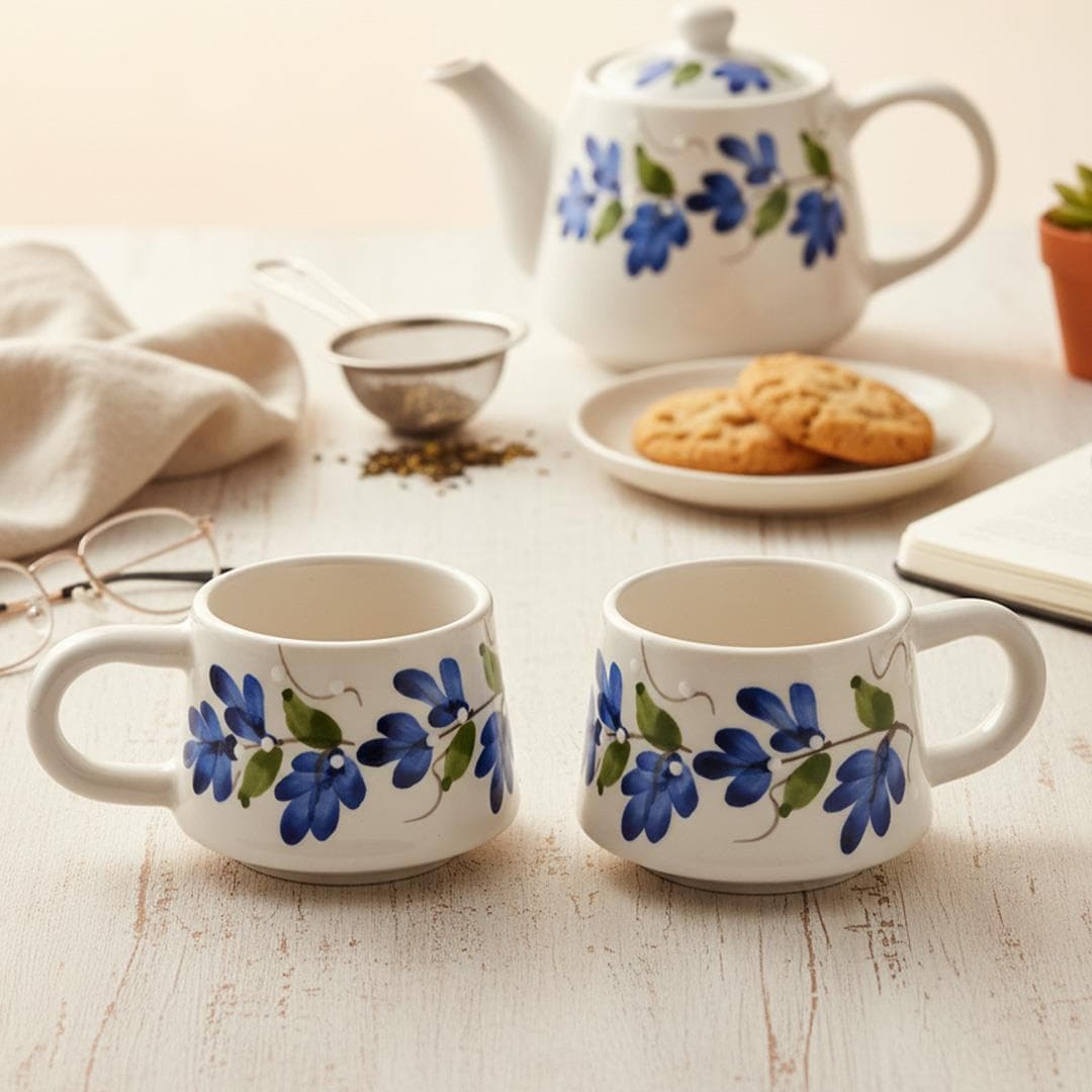 Oze Seramik Fincan 2'li Set – No: 17