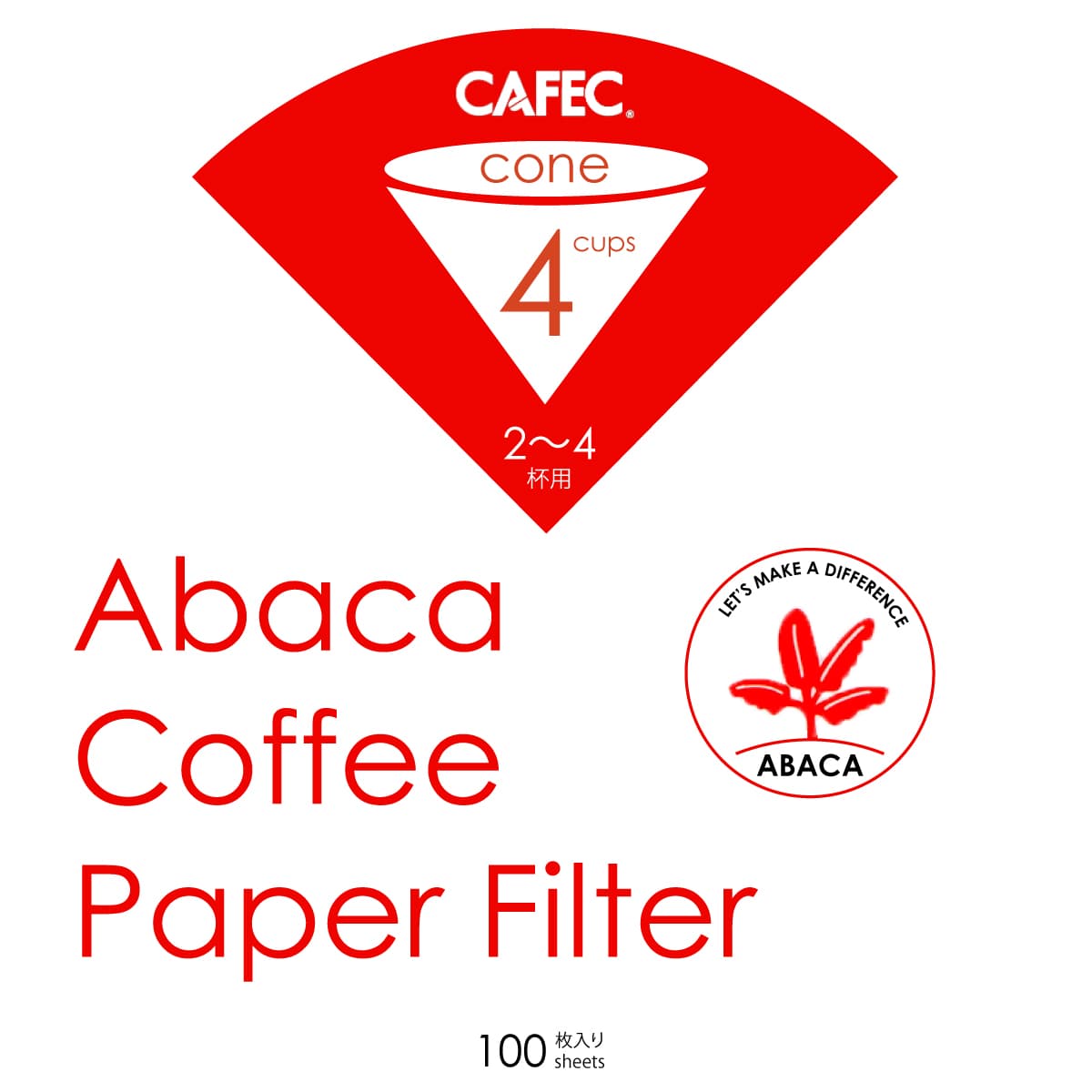 Cafec Abaca Filtre Kağıdı-CUP4